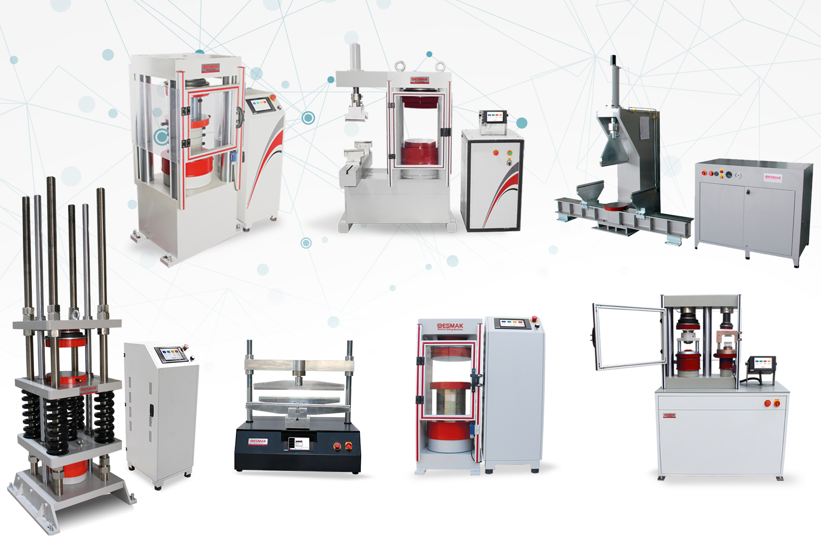 Besmak Yapı Malzemeleri Test Cihazları